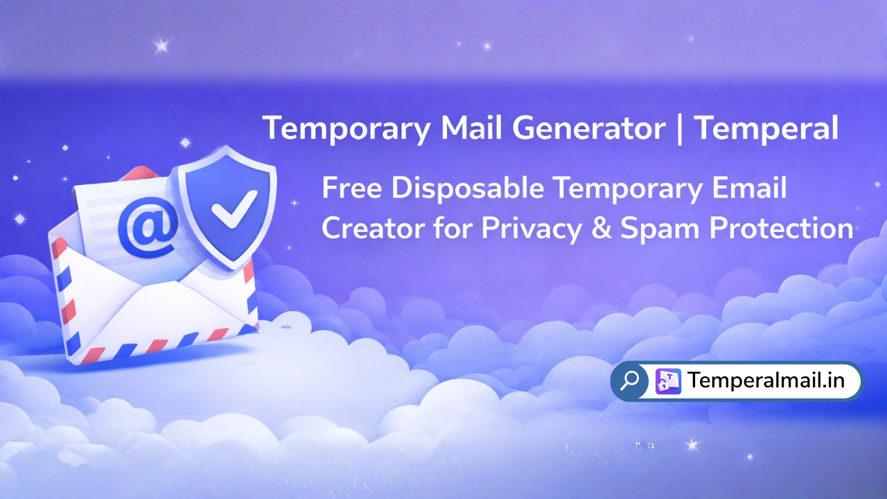 Temporary Mail Generator – Free Disposable Temporary Email Creator | Temperal Mail